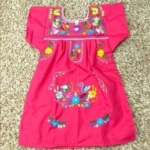 SIZE 2 Mexican Dresses for girls